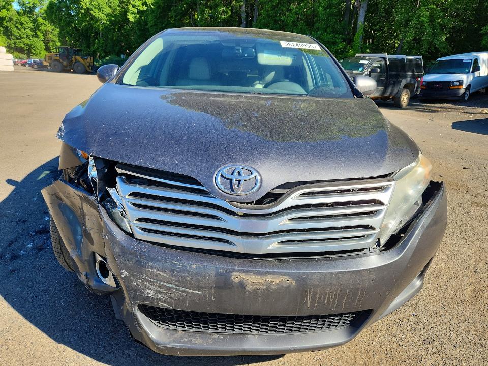2011 Toyota Venza VIN 4T3BK3BB8BU053787 COPART salvage auction — FRONT END, Ct - Cert Of Title-Salvage, sold $2,400 on 2026-07-09 (photo 5)