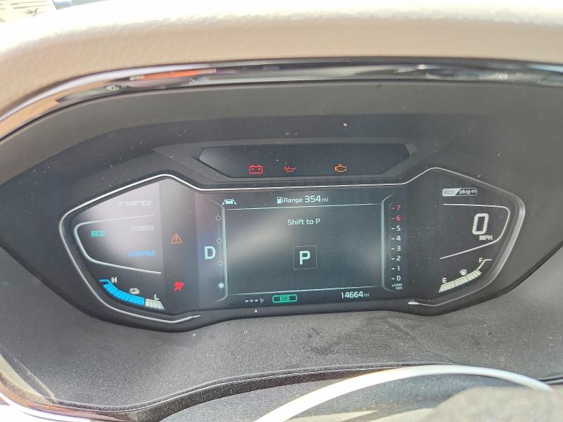 2022 Kia Niro VIN KNDCC3LD7N5534790 COPART salvage auction — FRONT END, St - Salvage Title, sold $7,000 on 2026-07-22 (photo 9)