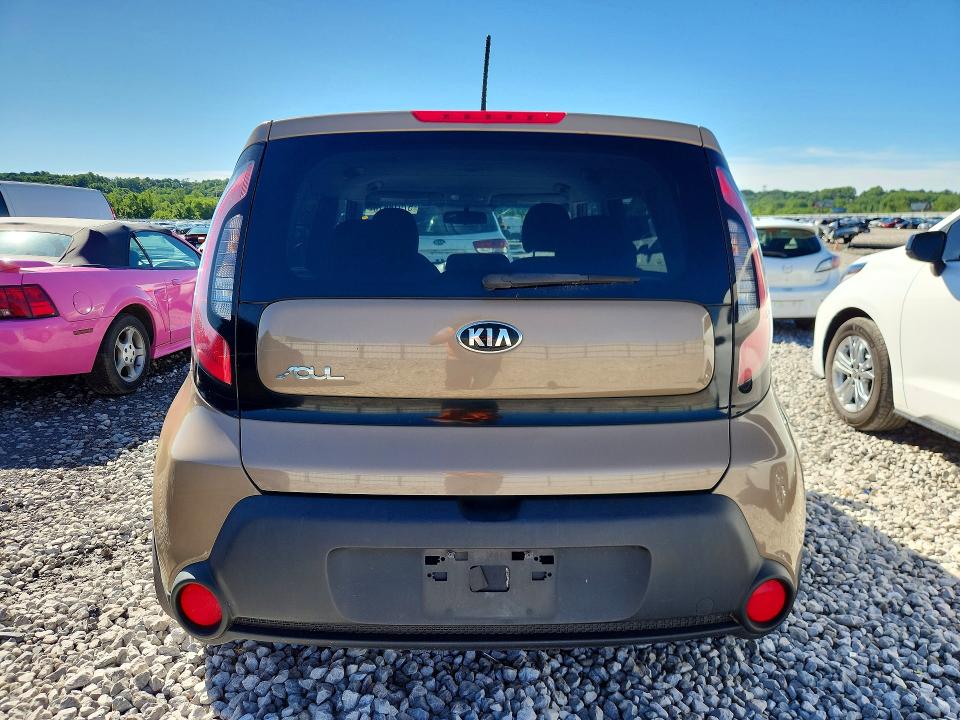 2016 Kia Soul VIN KNDJN2A25G7277861 COPART salvage auction — SIDE, Mt - Certificate Of Title, sold $750 on 2026-07-08 (photo 6)