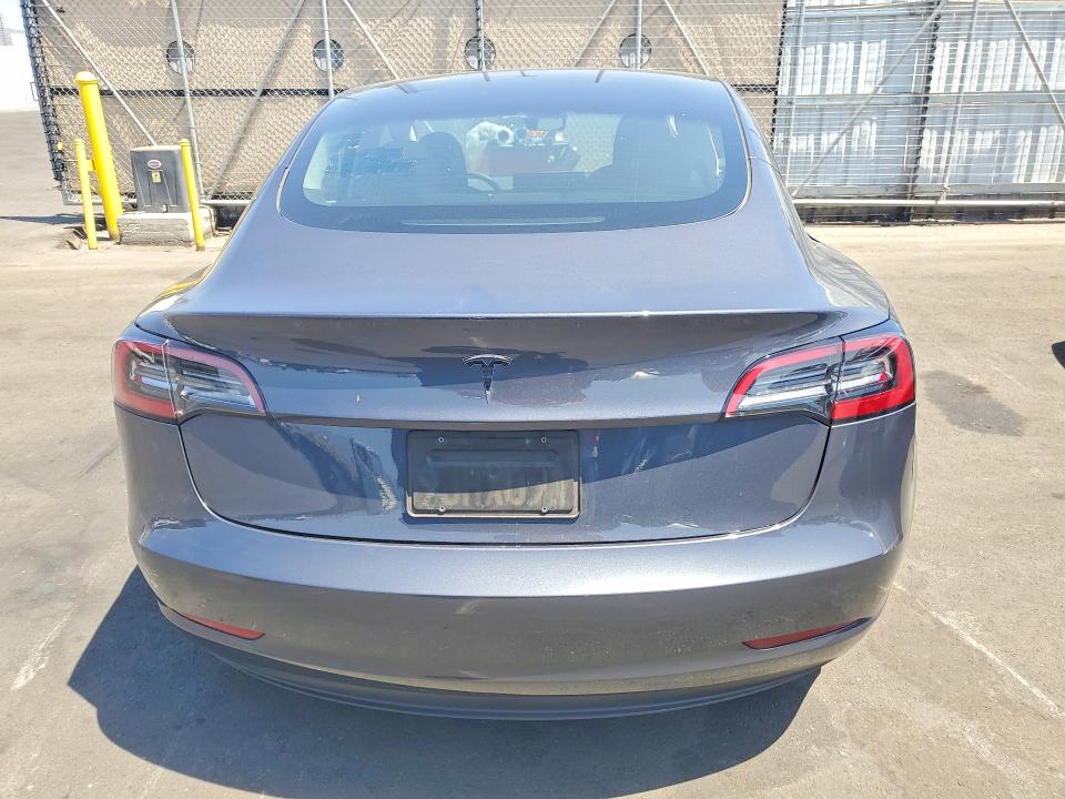 2023 Tesla Model 3 VIN 5YJ3E1EA3PF656579 COPART salvage auction — SIDE, Salvage Title, sold $8,300 on 2026-07-13 (photo 6)