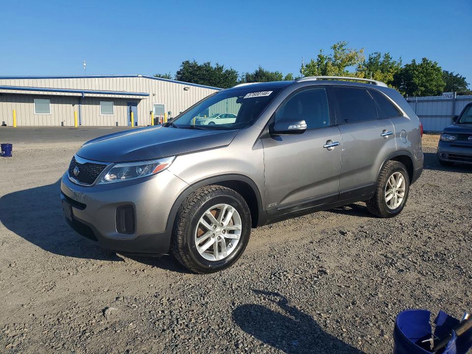 2015 Kia Sorento VIN 5XYKTDA72FG651295 COPART salvage auction — REAR END, Or - Dis/Dlr/Exp Only Clean Title, sold $1,850 on 2026-07-17 (photo 1)