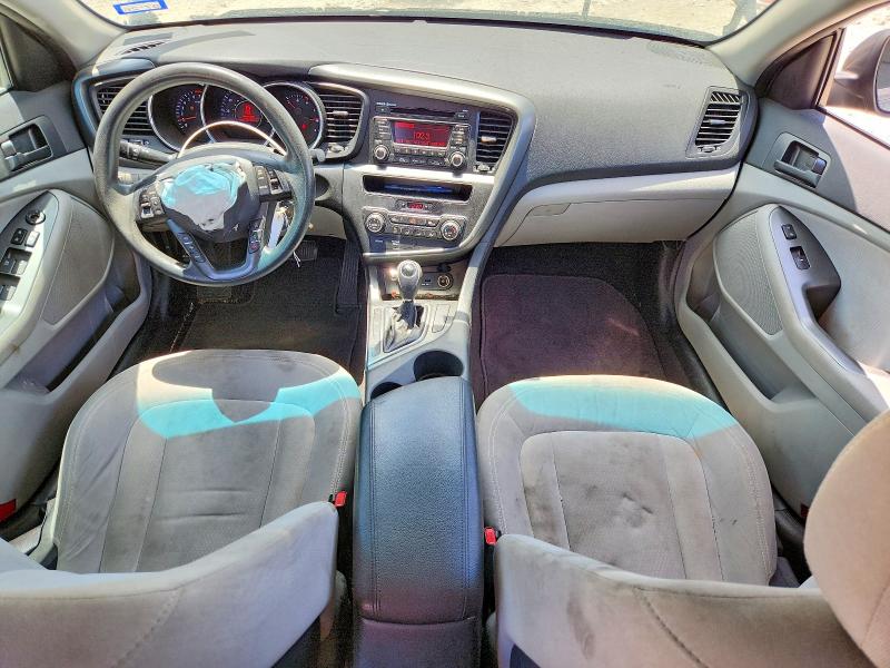 2011 Kia Optima VIN KNAGM4A7XB5123216 COPART salvage auction — FRONT END, TX - SALVAGE VEHICLE TITLE (P), sold $550 on 2026-07-09 (photo 8)