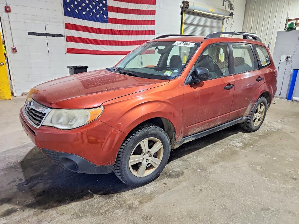 2010 Subaru Forester VIN JF2SH6BCXAG799758 COPART salvage auction — VANDALISM, Vt - Certificate Of Title, sold $450 on 2026-07-23 (photo 1)