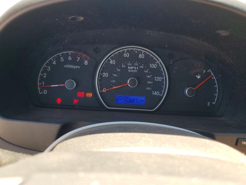 2010 Hyundai Elantra VIN KMHDU4AD6AU167905 COPART salvage auction — FRONT END, NV - SALVAGE TITLE, sold $750 on 2026-07-20 (photo 9)