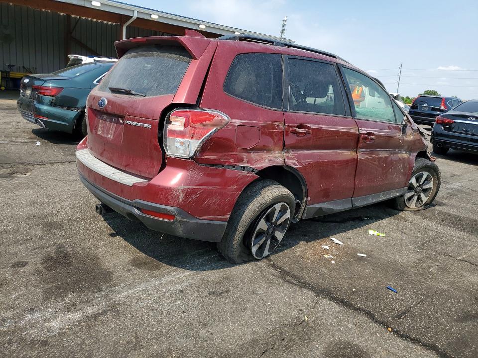 2018 Subaru VIN JF2SJAGC7JH432293 COPART salvage auction — ROLLOVER, Co - Public - Salvage Title, sold $525 on 2026-07-09 (photo 3)