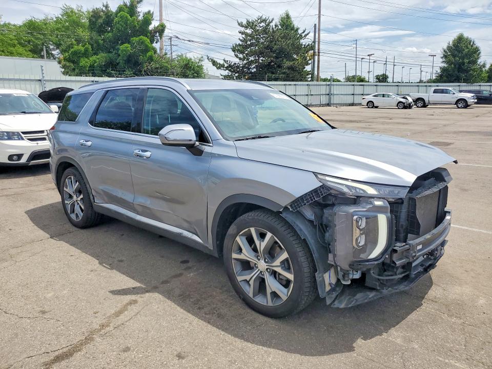 2020 Hyundai Palisade VIN KM8R4DHE1LU029602 COPART salvage auction — FRONT END, OH - CERT OF TITLE-SALVAGE, sold $80 on 2026-07-24 (photo 4)