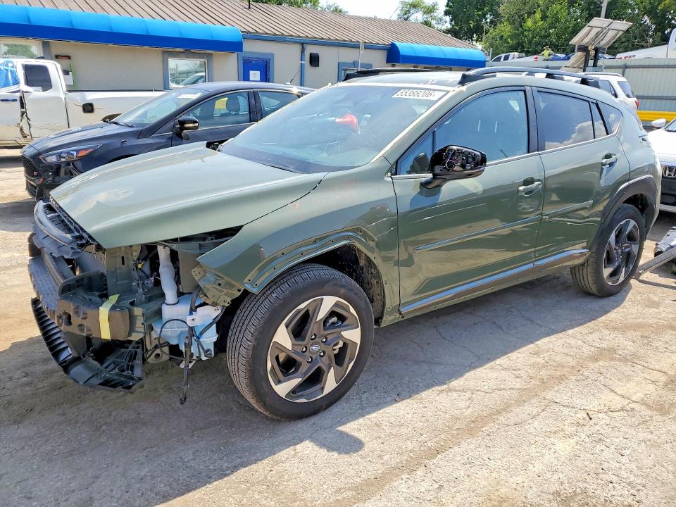 2026 Subaru Crosstrek VIN 4S4GUHL65T3704520 COPART salvage auction — HAIL, KS - CERT OF TITLE-SALVAGE, sold $10,400 on 2026-07-20 (photo 1)
