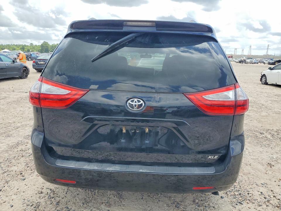 2015 Toyota Sienna VIN 5TDYK3DC1FS673436 COPART salvage auction — FRONT END, TX - SALVAGE VEHICLE TITLE, sold $275 on 2026-07-21 (photo 6)