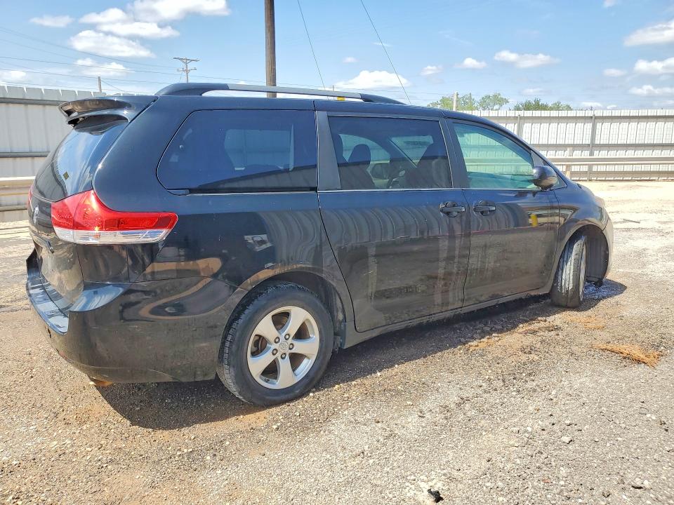 2014 Toyota Sienna VIN 5TDKK3DC9ES476356 COPART salvage auction — FRONT END, Tx - Certificate Of Title, sold $5,900 on 2026-07-14 (photo 3)