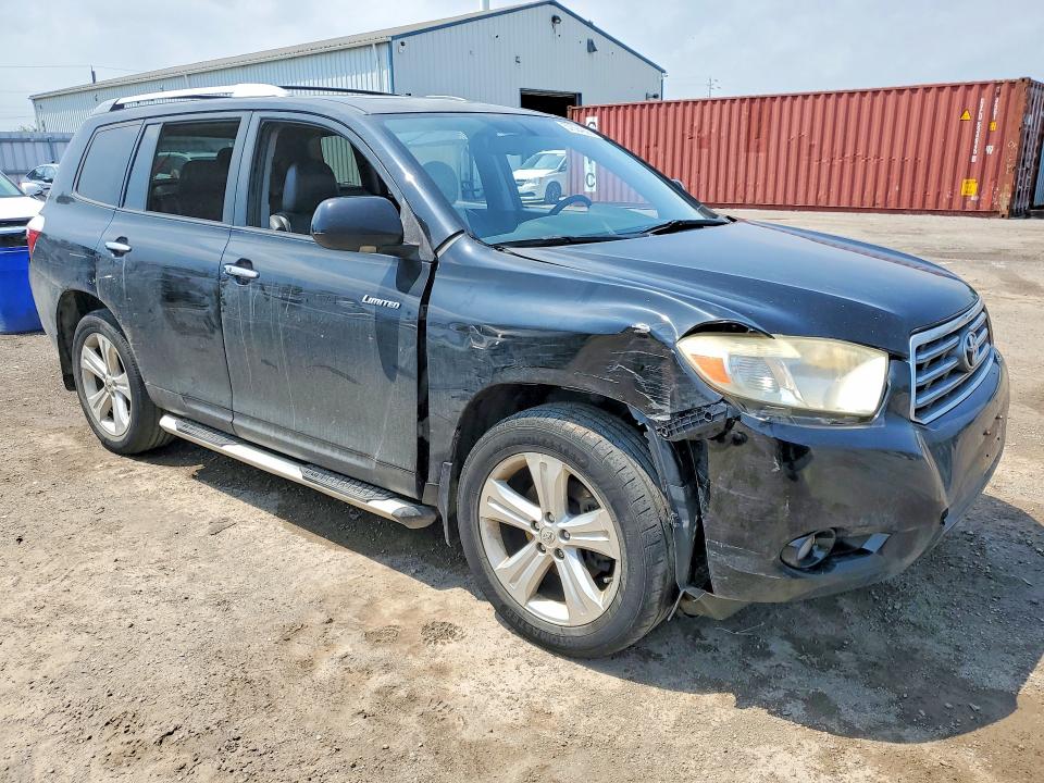 2008 Toyota Highlander VIN JTEES42A482018879 COPART salvage auction — FRONT END, ON - PERMIT NO BRAND - UNFIT, sold $3,700 on 2026-07-16 (photo 4)