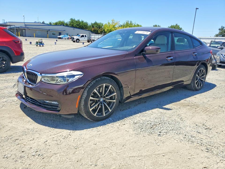 2018 BMW VIN WBAJV6C54JBK07879 COPART salvage auction — FRONT END, Ca - Salvage Certificate, sold $8,100 on 2026-07-30 (photo 1)