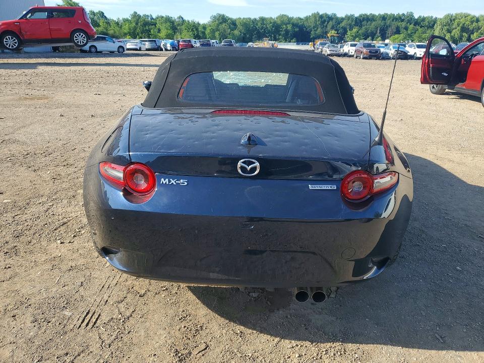 2025 Mazda Mx-5 VIN JM1NDAD70S0652093 COPART salvage auction — HAIL, OH - CERT OF TITLE-SALVAGE, sold $10,400 on 2026-07-09 (photo 6)