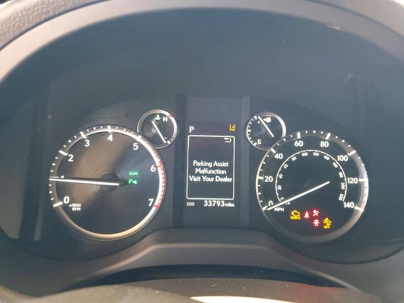 2022 Lexus Gx VIN JTJAM7BX4N5330095 COPART salvage auction — FRONT END, Id - Salvage Certificate Of Title, sold $17,100 on 2026-08-25 (photo 9)