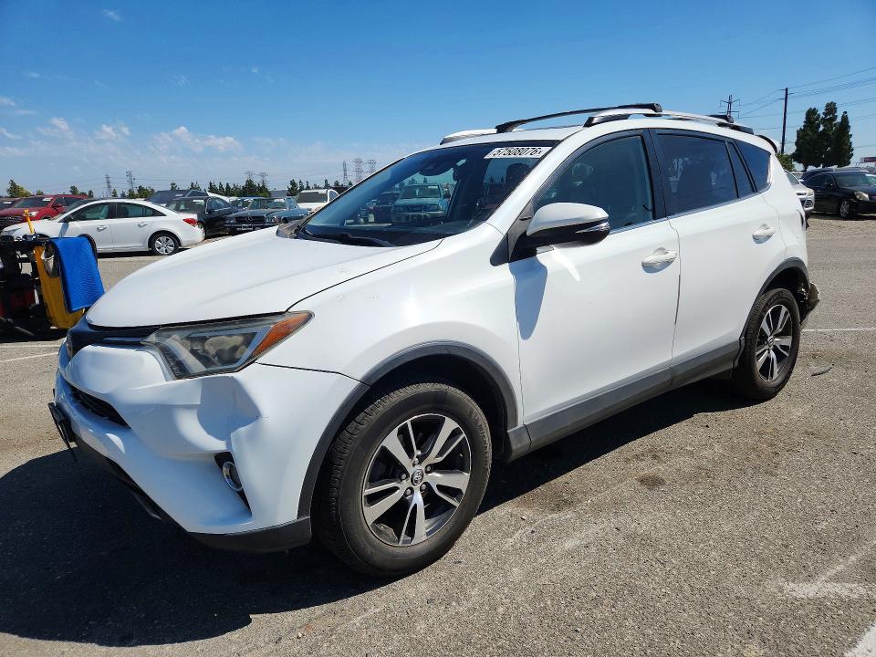 2017 Toyota Rav 4 VIN JTMWFREV3HD093974 COPART salvage auction — REAR END, Ca - Salvage Certificate, sold $4,950 on 2026-07-30 (photo 1)