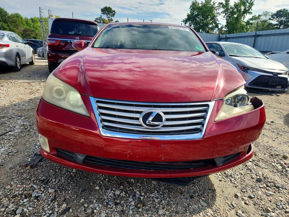 2010 Lexus ES VIN JTHBK1EG9A2351329 COPART salvage auction — FRONT END, Va - Certificate Of Title, sold $275 on 2026-07-21 (photo 5)