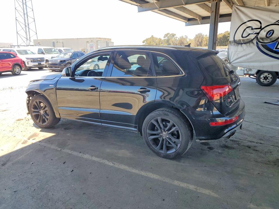 2016 Audi Sq5 VIN WA1CCAFP5GA033315 COPART salvage auction — FRONT END, Ca - Salvage Certificate, sold $2,550 on 2026-07-07 (photo 2)