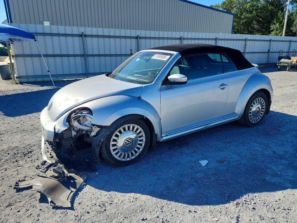 2016 Volkswagen Beetle VIN 3VW507AT8GM805689 COPART salvage auction — FRONT END, Nc - Salvage Certificate Of Title, sold $175 on 2026-07-29 (photo 1)