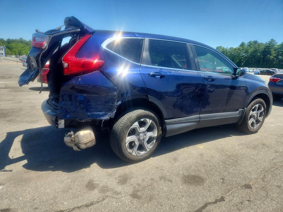 2018 Honda Cr-v VIN 7FARW2H88JE012416 COPART salvage auction — REAR END, Ri - Salvage Certificate Of Title, sold $4,450 on 2026-07-16 (photo 3)