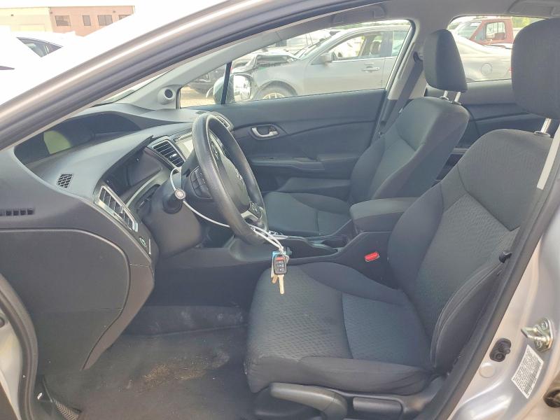 2015 Honda Civic VIN 19XFB2F7XFE056662 COPART salvage auction — HAIL, Ks - Cert Of Title-Salvage, sold $5,000 on 2026-07-02 (photo 7)