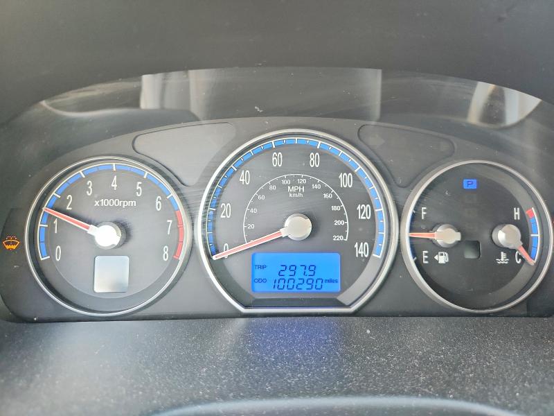 2007 Hyundai Santa fe VIN 5NMSH13E67H018544 COPART salvage auction — FRONT END, Wv - Salvage Certificate, sold $1,050 on 2026-07-09 (photo 9)