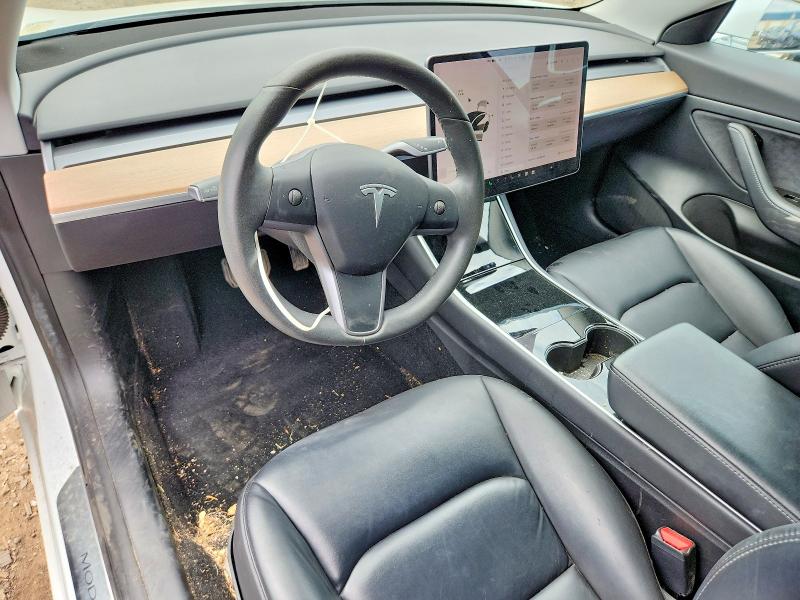 2020 Tesla Model 3 VIN 5YJ3E1EAXLF736987 COPART salvage auction — REAR END, Mi - Certificate Of Title, sold $9,300 on 2026-07-28 (photo 8)