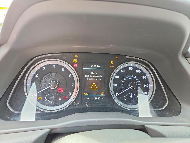 2021 Hyundai Sonata VIN 5NPEL4JA6MH092560 COPART salvage auction — FRONT END, Nj - Cert Of Title-Salvage, sold $2,850 on 2026-07-13 (photo 9)
