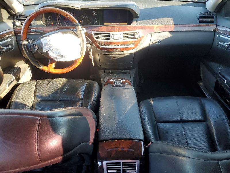 2007 Mercedes-benz S-klasse VIN WDDNG86X57A127406 COPART salvage auction — FRONT END, Mi - Certificate Of Title, sold $575 on 2026-08-07 (photo 8)