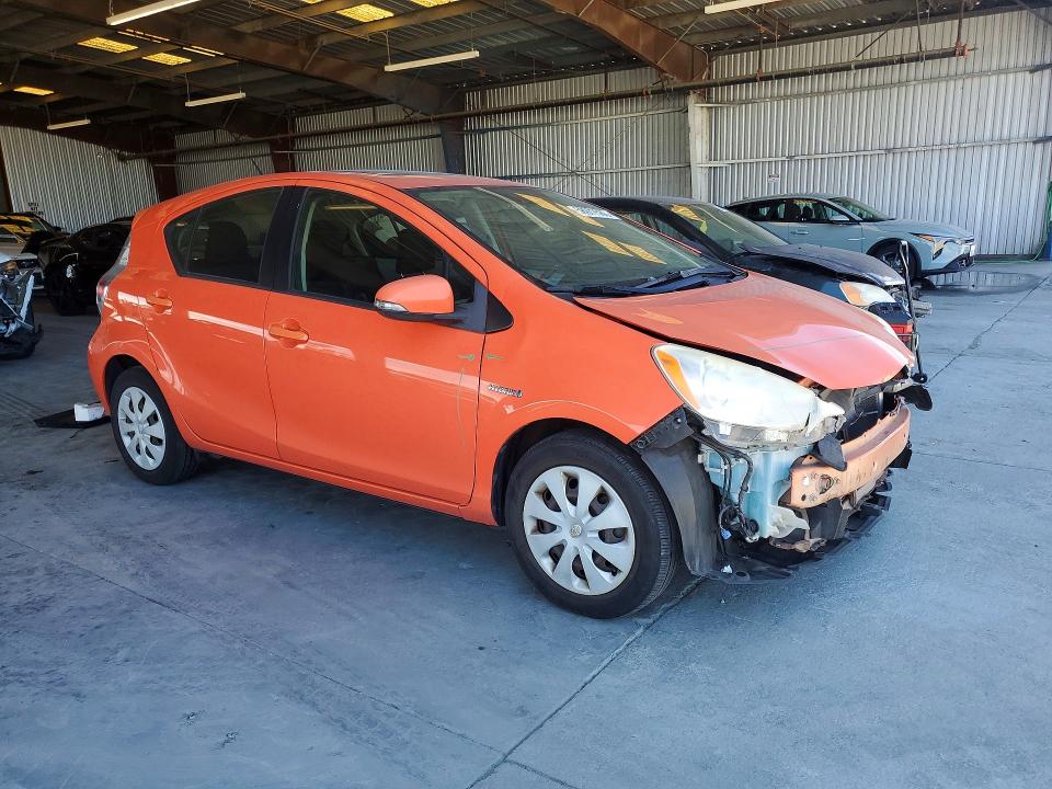 2012 Toyota VIN JTDKDTB35C1025447 COPART salvage auction — FRONT END, CA - SALVAGE CERTIFICATE, sold $3,050 on 2026-07-06 (photo 4)