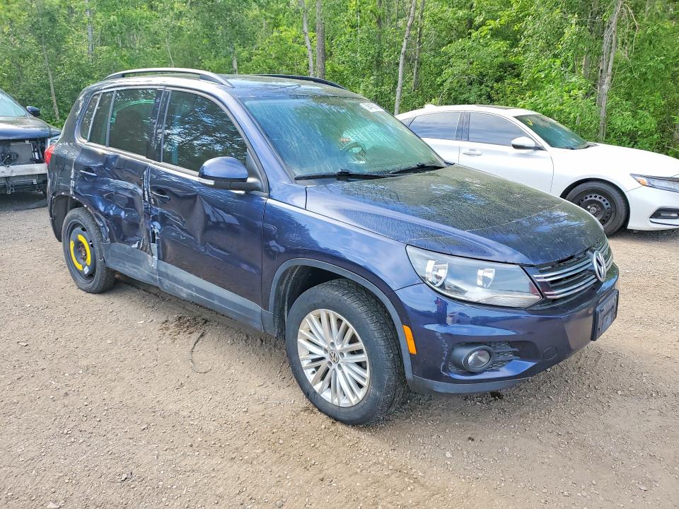 2016 Volkswagen Tiguan VIN WVGJV7AX2GW574614 COPART salvage auction — SIDE, On - Permit No Brand - Unfit, sold $1,300 on 2026-07-07 (photo 4)