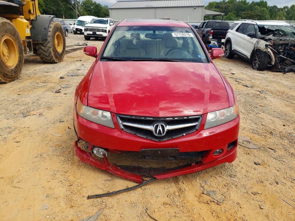 2006 Acura Tsx VIN JH4CL96816C016476 COPART salvage auction — FRONT END, Va - Cert Of Title - Salvage, sold $800 on 2026-07-10 (photo 5)