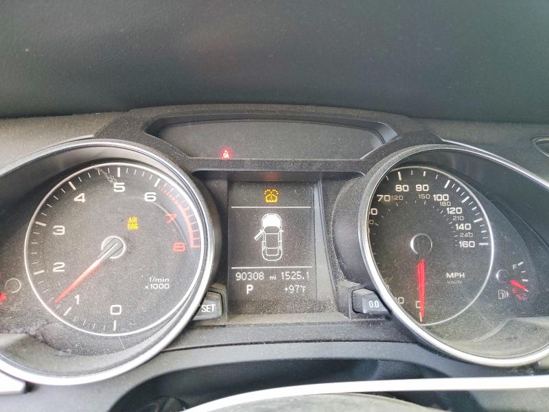 2013 Audi VIN WAUCFAFR7DA013705 COPART salvage auction — FRONT END, Nc - Salvage Certificate Of Title, sold $2,100 on 2026-08-27 (photo 9)