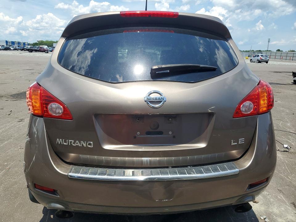 2010 Nissan Murano VIN JN8AZ1MU1AW008544 COPART salvage auction — FRONT END, FL - CERTIFICATE OF DESTRUCTION, sold $275 on 2026-07-22 (photo 6)