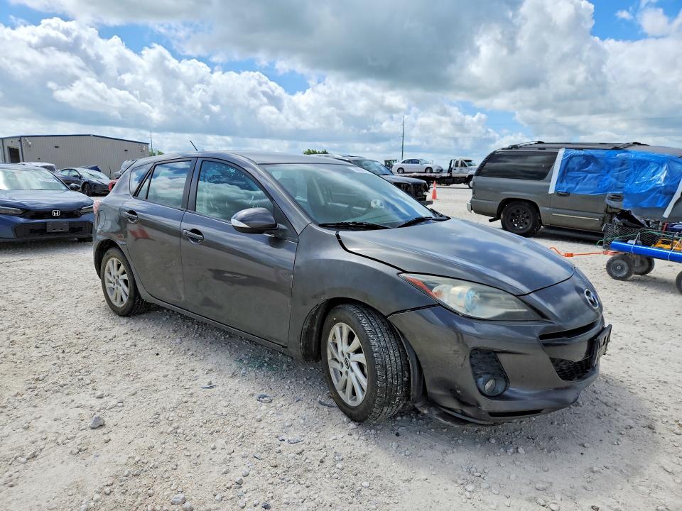 2013 Mazda 3 VIN JM1BL1MP8D1791696 COPART salvage auction — SIDE, Tx - Salvage Vehicle Title, sold $825 on 2026-07-16 (photo 4)