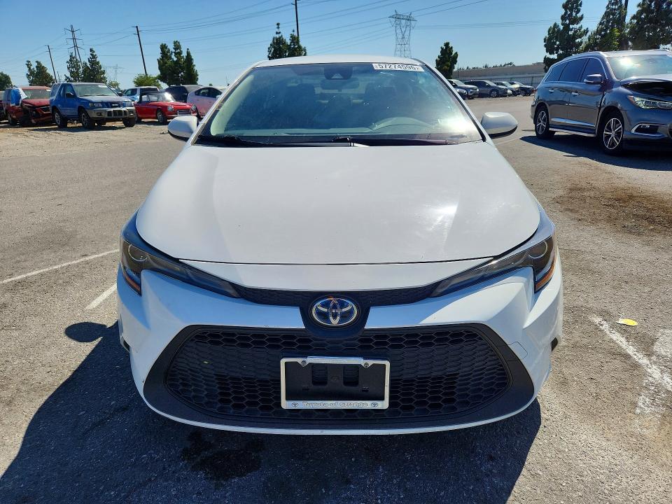 2022 Toyota VIN JTDEAMDE1NJ036393 COPART salvage auction — REAR END, Ca - Salvage Certificate, sold $5,500 on 2026-07-28 (photo 5)