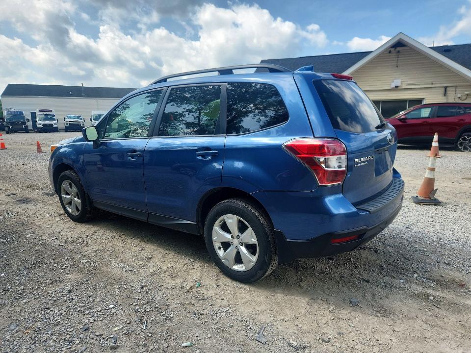 2016 Subaru Forester VIN JF2SJADC8GH400322 COPART salvage auction — MECHANICAL, Oh - Certificate Of Title, sold $275 on 2026-07-29 (photo 2)