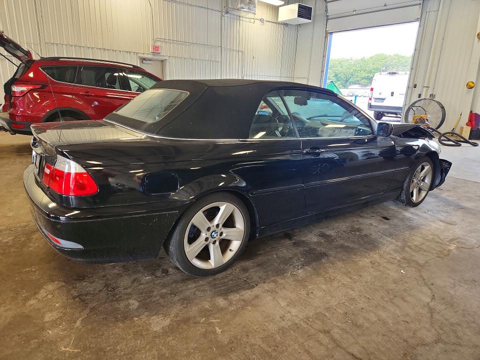 2006 BMW 3 series VIN WBABW334X6PX86636 COPART salvage auction — FRONT END, MN - CERT OF TITLE-SALVAGE, sold $500 on 2026-07-09 (photo 3)