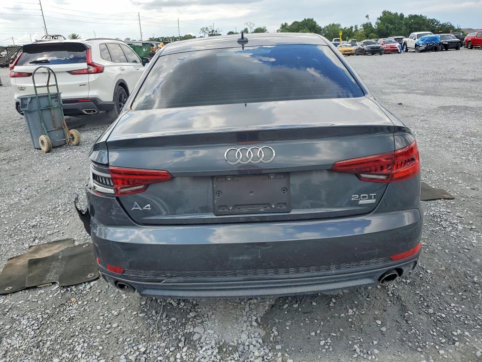2018 Audi A4 VIN WAUKMAF43JN019978 COPART salvage auction — FRONT END, Fl - Certificate Of Title, sold $3,650 on 2026-07-09 (photo 6)