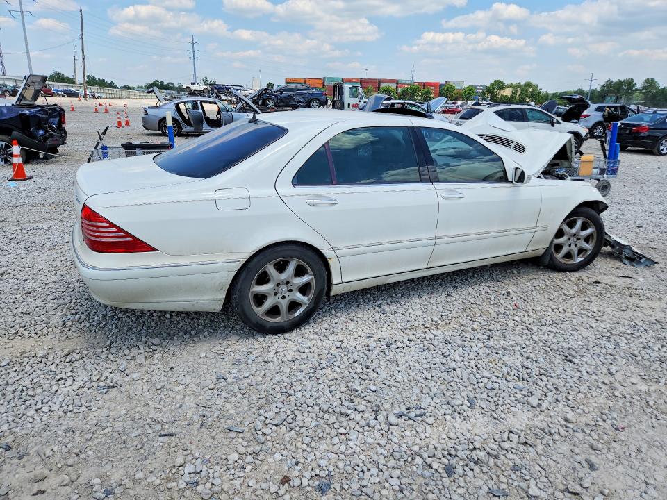 2003 Mercedes-benz S class VIN WDBNG83J23A338193 COPART salvage auction — FRONT END, Oh - Cert Of Title-Salvage, sold $500 on 2026-07-07 (photo 3)
