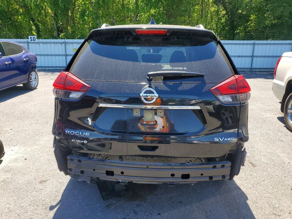 2020 Nissan Rogue VIN JN8AT2MV0LW121954 COPART salvage auction — REAR END, Nj - Cert Of Title-Salvage, sold $1,950 on 2026-07-30 (photo 6)
