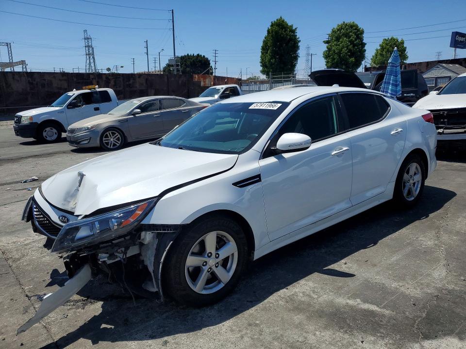 2015 Kia VIN 5XXGM4A7XFG406932 COPART salvage auction — FRONT END, Ca - Salvage Certificate, sold $650 on 2026-07-08 (photo 1)