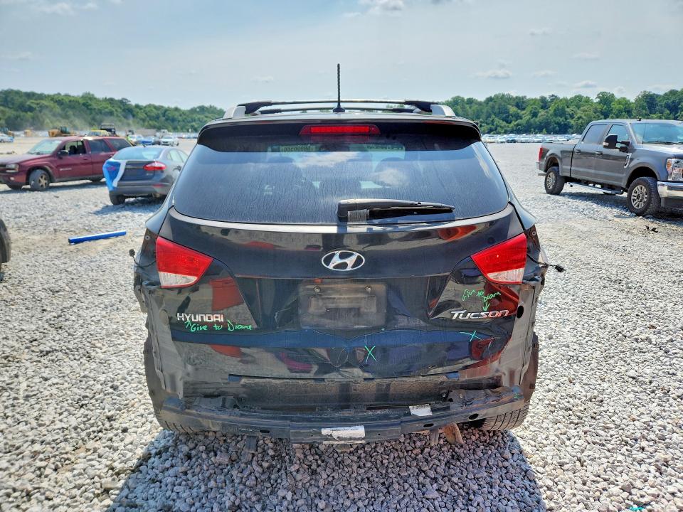 2013 Hyundai VIN KM8JU3AC0DU714076 COPART salvage auction — REAR END, Ga - Cert Of Title-Salvage, sold $675 on 2026-07-09 (photo 6)