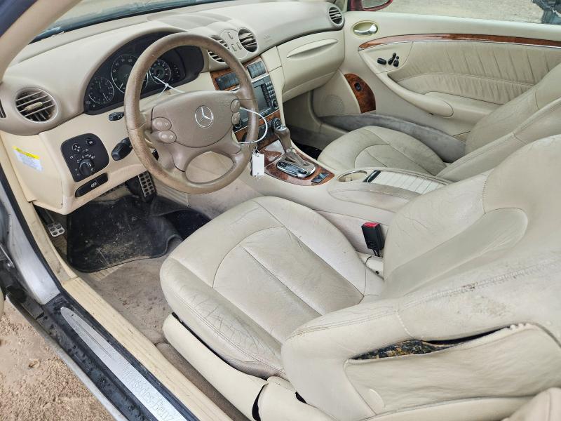 2007 Mercedes-benz Clk-class VIN WDBTK56F17T077838 COPART salvage auction — HAIL, Ks - Cert Of Title-Rebuilt Salvage (P), sold $500 on 2026-07-07 (photo 8)