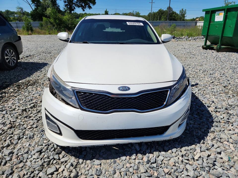 2015 Kia Optima VIN KNAGM4A76F5620205 COPART salvage auction — FRONT END, Ga - Cert Of Title-Salvage, sold $375 on 2026-07-09 (photo 5)