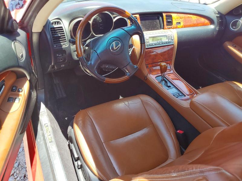 2005 Lexus Sc VIN JTHFN48Y950068669 COPART salvage auction — REAR END, GA - CERT OF TITLE-SALVAGE, sold $850 on 2026-07-29 (photo 8)