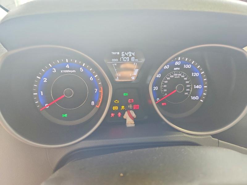 2013 Hyundai Elantra VIN KMHDH4AE5DU001649 COPART salvage auction — FRONT END, WI - JUNKED VEHICLE BILL OF SALE, sold $250 on 2026-07-27 (photo 9)