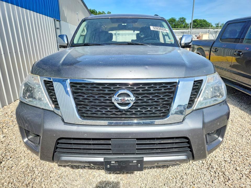 2019 Nissan Armada VIN JN8AY2NC3K9587552 COPART salvage auction — HAIL, Mo - Certificate Of Title, sold $6,900 on 2026-07-06 (photo 5)