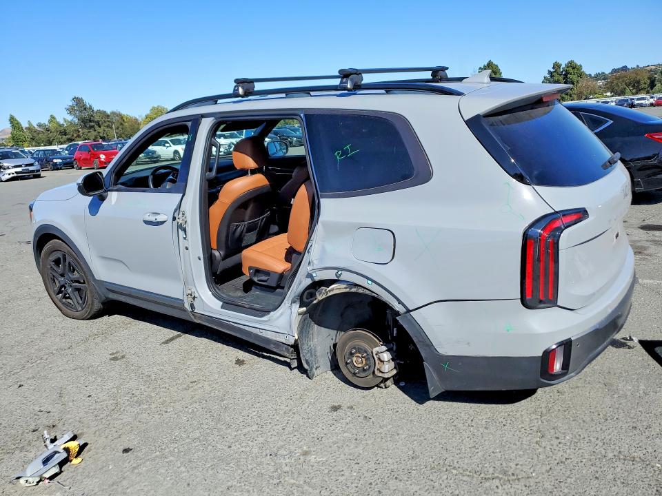 2023 Kia Telluride VIN 5XYP3DGC1PG392214 COPART salvage auction — SIDE, Ca - Salvage Certificate, sold $14,700 on 2026-07-17 (photo 2)