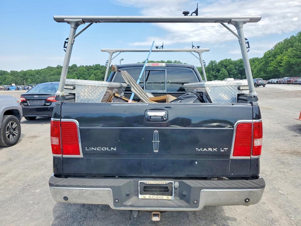 2007 Lincoln Mark series VIN 5LTPW18537FJ02982 COPART salvage auction — MECHANICAL, Pa - Cert Of Title, sold $125 on 2026-07-20 (photo 6)