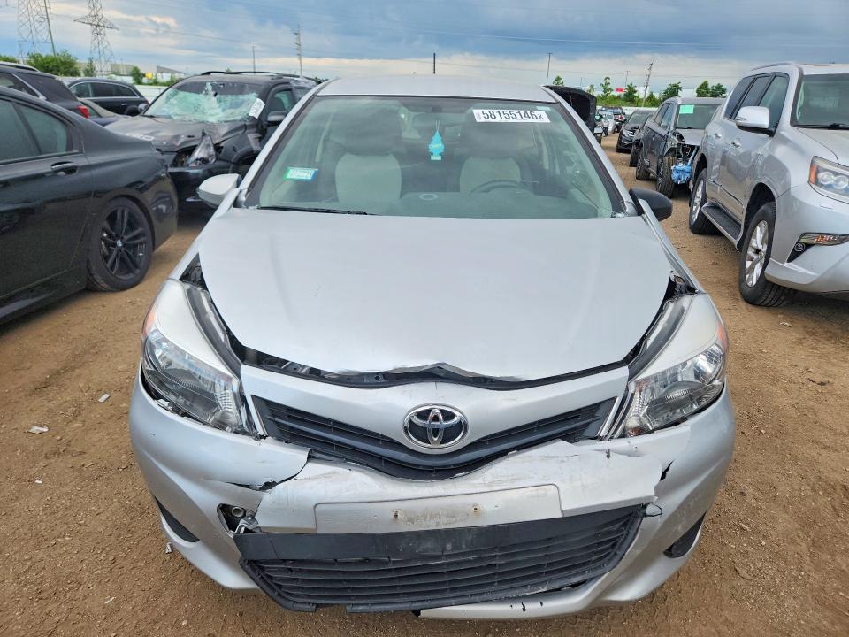 2014 Toyota Yaris VIN JTDJTUD35ED585276 COPART salvage auction — SIDE, Il - Certificate Of Title, sold $425 on 2026-07-14 (photo 5)