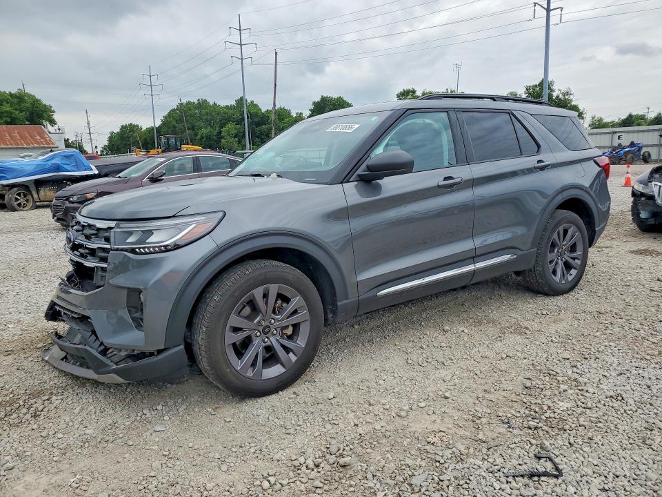 2025 Ford Explorer VIN 1FMUK8DH4SGA24804 — COPART salvage auction photo